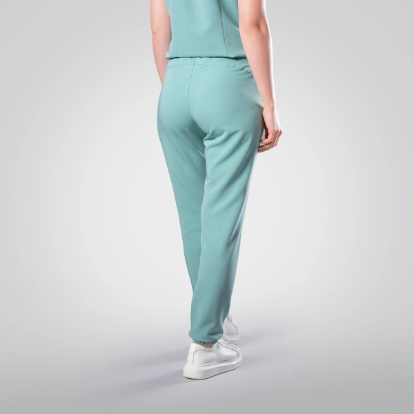 Pantaloni medicali verzi de damă Leia
