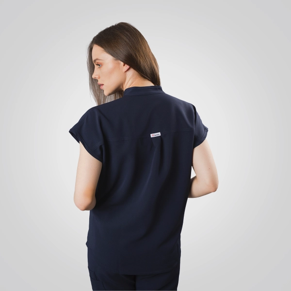 Bluză medicală bleumarin de damă Chieu