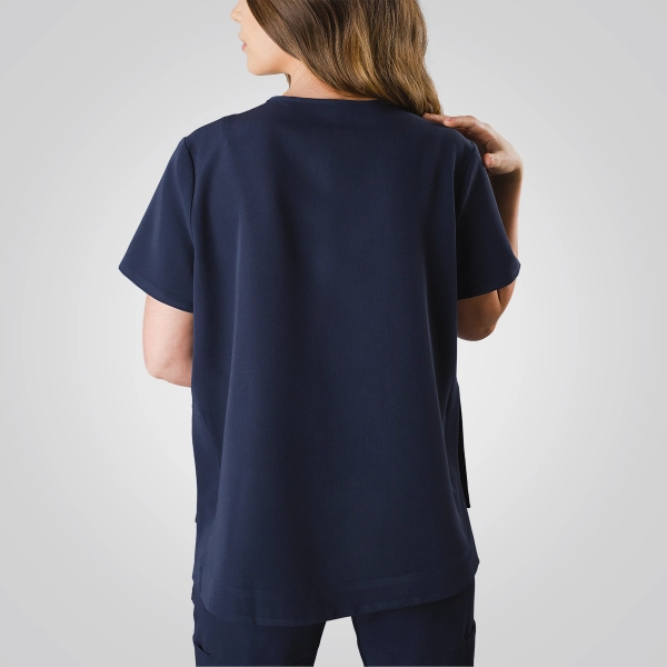 Bluză medicală bleumarin de damă Cutzarida