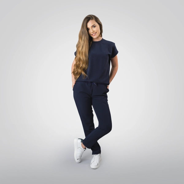 Costum medical bleumarin de damă Crumpler