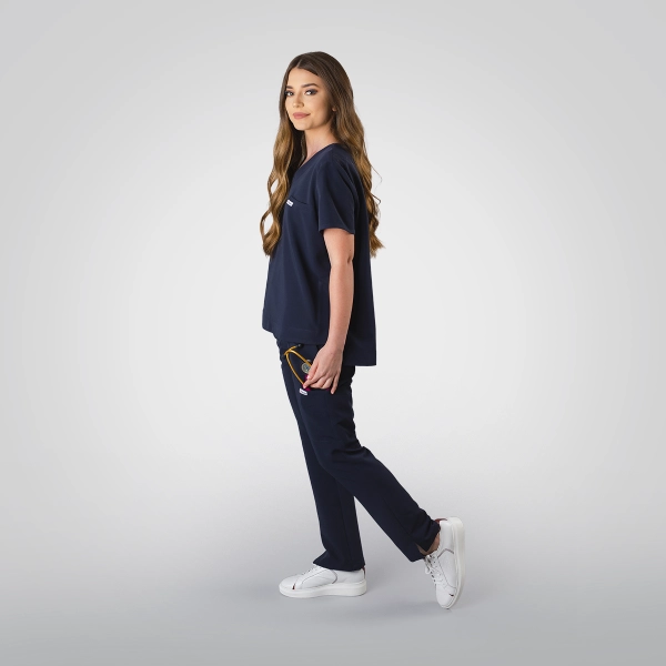 Costum medical bleumarin de damă Cutzarida