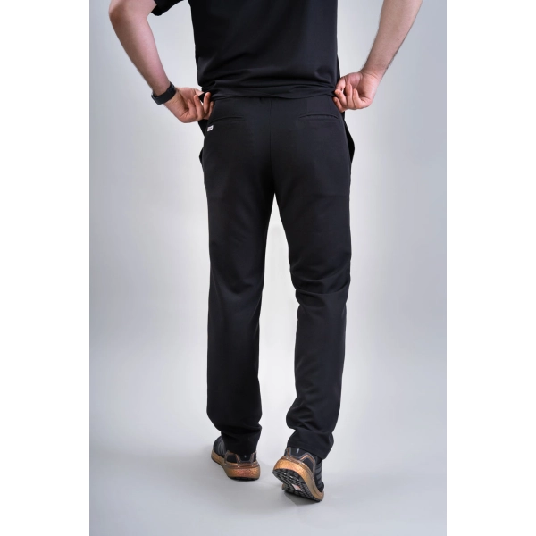 Pantaloni medicali negri bărbați Osler