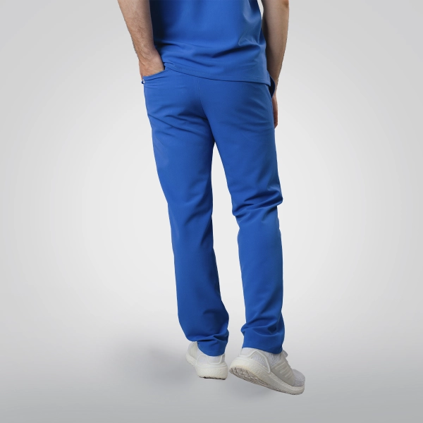 Pantaloni medicali albaștri bărbați Osler