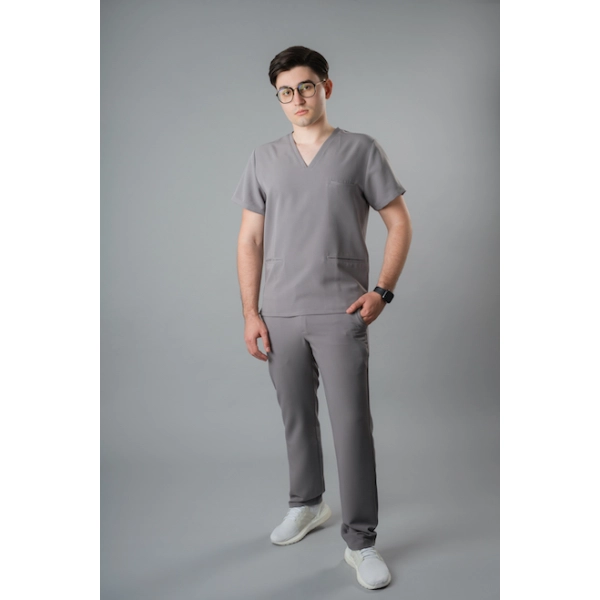 Pantaloni medicali gri bărbați Osler