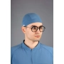 Bonetă medicală bleu unisex thumbnail