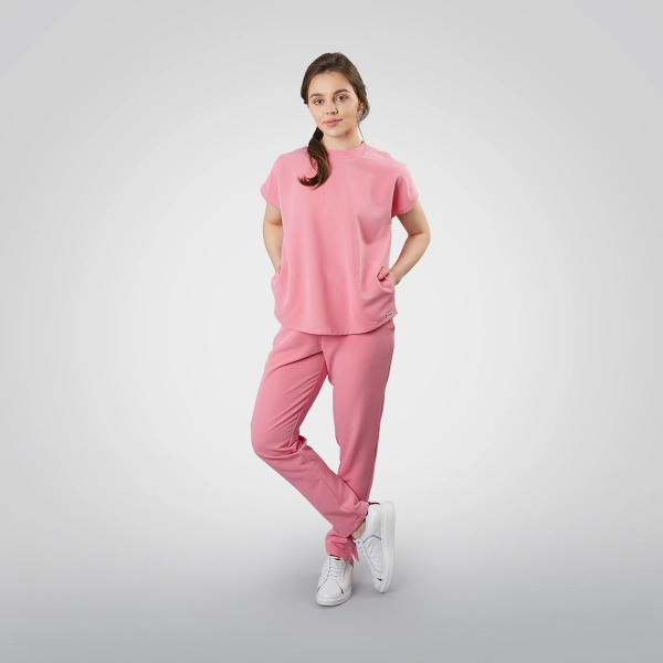 Costum medical roz de damă Crumpler