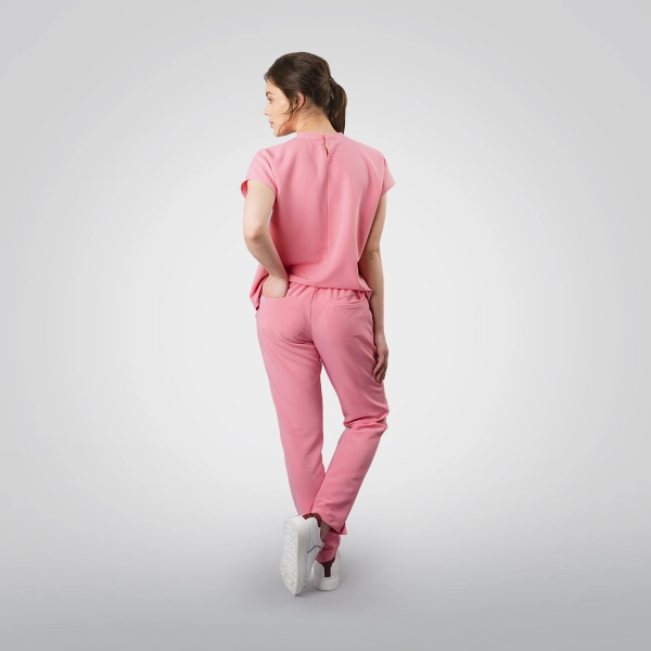 Costum medical roz de damă Crumpler