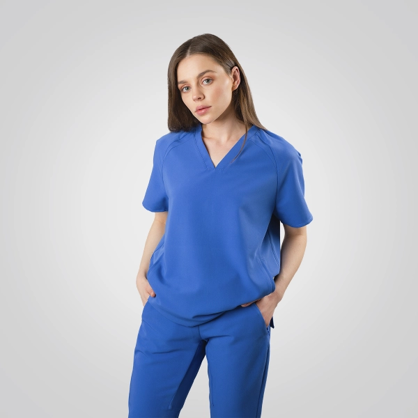 Costum medical albastru de damă Jex-Blake