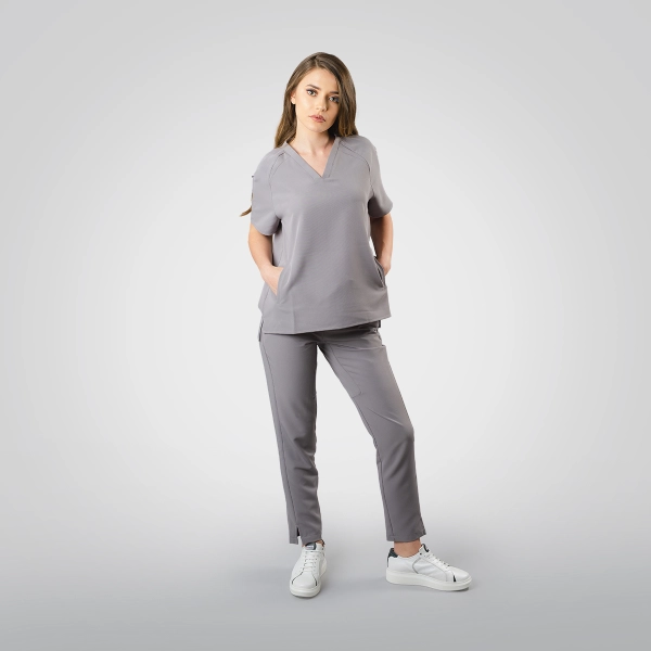 Costum medical gri de damă Jex-Blake