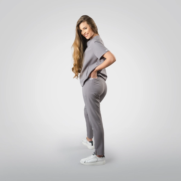 Costum medical gri de damă Jex-Blake