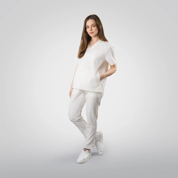 Costum medical alb de damă Jex-Blake