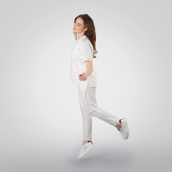 Costum medical alb de damă Jex-Blake