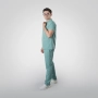 Costum medical verde bărbați Harvey thumbnail