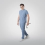 Costum medical bleu bărbați Harvey thumbnail