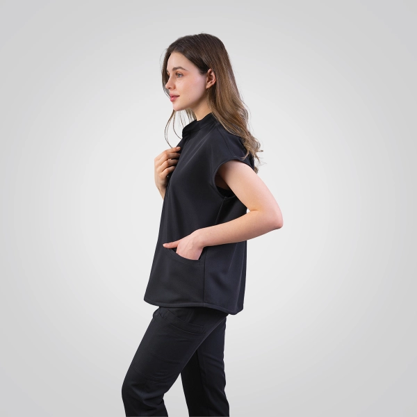 Costum medical negru de damă Chieu