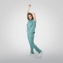 Costum medical verde de damă Chieu thumbnail
