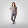 Costum medical gri de damă Chieu thumbnail