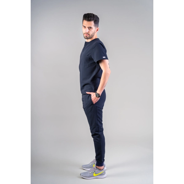 Costum medical bleumarin bărbați Hooke