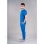 Costum medical albastru bărbați Hooke thumbnail