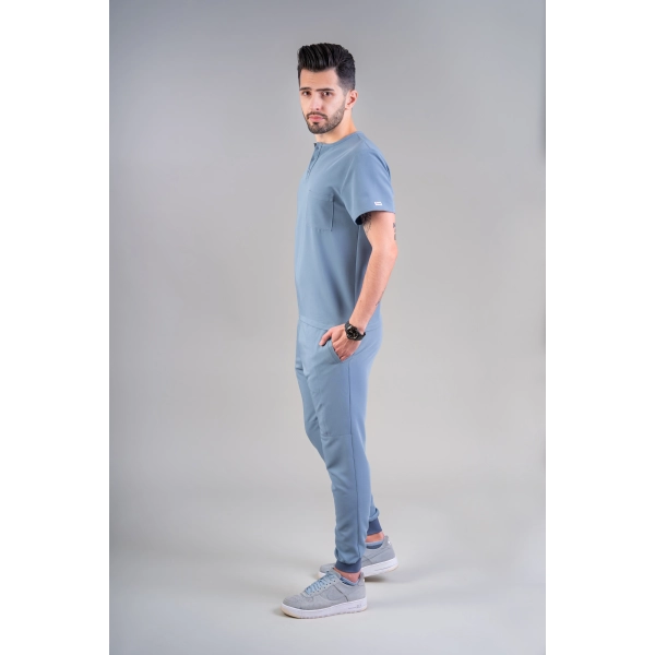 Costum medical bleu bărbați Hooke