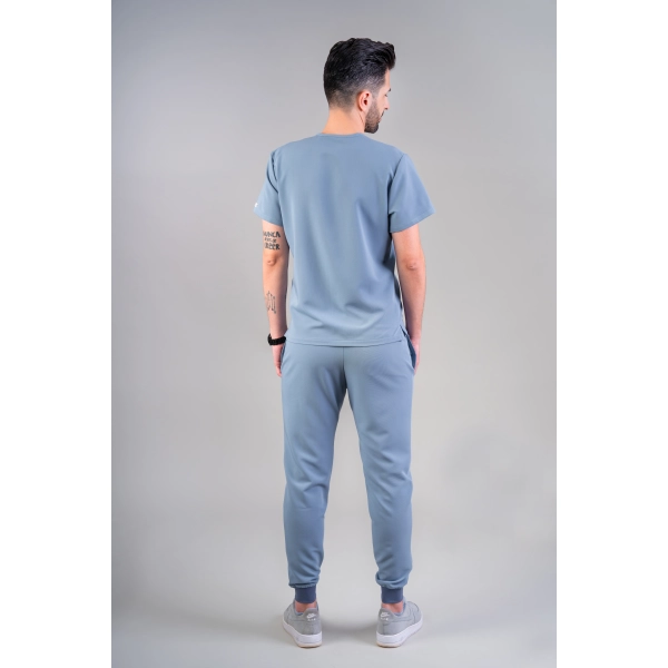 Costum medical bleu bărbați Hooke