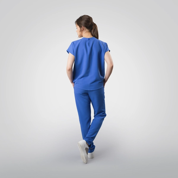 Costum medical albastru de damă Crumpler