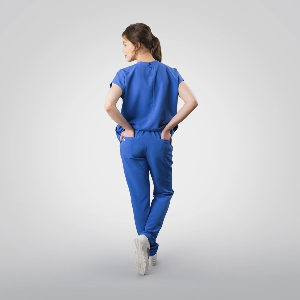 Costum medical albastru de damă Crumpler