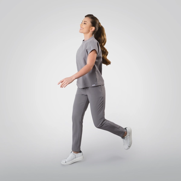 Costum medical gri de damă Crumpler