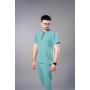 Costum medical verde bărbați Obi thumbnail