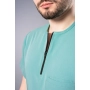 Costum medical verde bărbați Obi thumbnail
