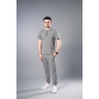 Costum medical gri bărbați Obi thumbnail