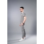 Costum medical gri bărbați Obi thumbnail