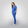 Costum medical albastru de damă Cutzarida thumbnail