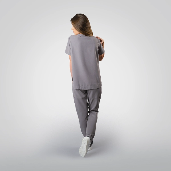 Costum medical gri de damă Cutzarida