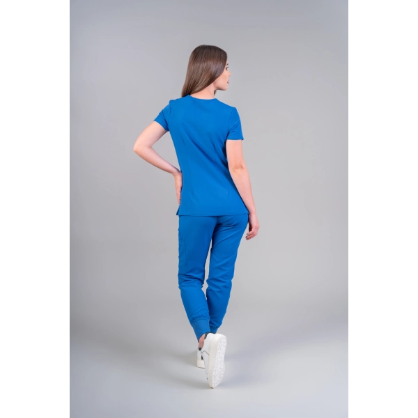 Costum medical albastru de damă Stone