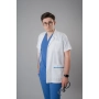 Halat de laborator alb bărbați Kindi thumbnail