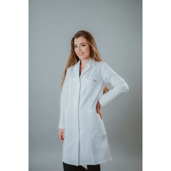 Halat de laborator alb de damă Sabin