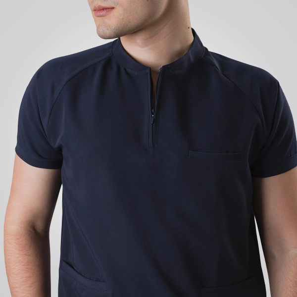 Bluză medicală bleumarin bărbați Hunter