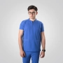Bluză medicală albastră bărbați Hunter thumbnail