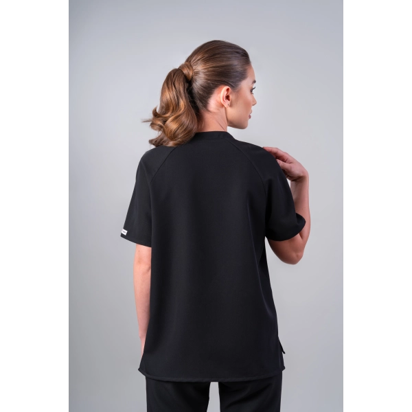 Bluză medicală neagră de damă Jex-Blake