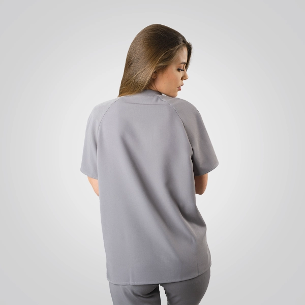 Bluză medicală gri de damă Jex-Blake