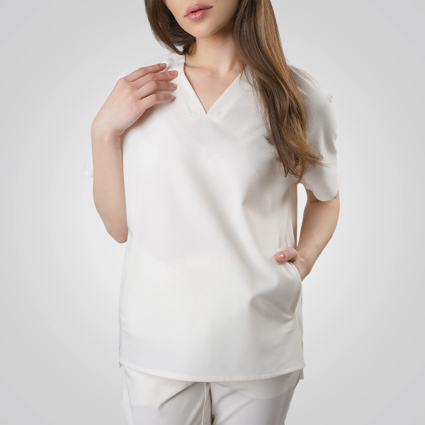 Bluză medicală albă de damă Jex-Blake