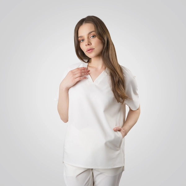 Bluză medicală albă de damă Jex-Blake