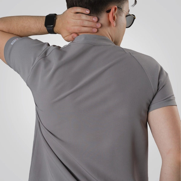 Bluză medicală gri bărbați Harvey