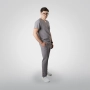 Costum medical gri bărbați Osler thumbnail