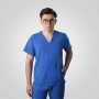 Bluză medicală albastră bărbați Aranzi thumbnail