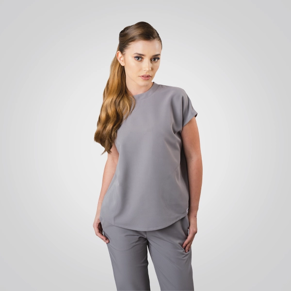 Bluză medicală gri de damă Crumpler