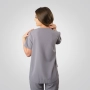 Bluză medicală gri de damă Cutzarida thumbnail