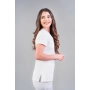 Bluză medicală albă de damă Stone thumbnail