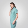 Bluză medicală verde de damă Leia thumbnail